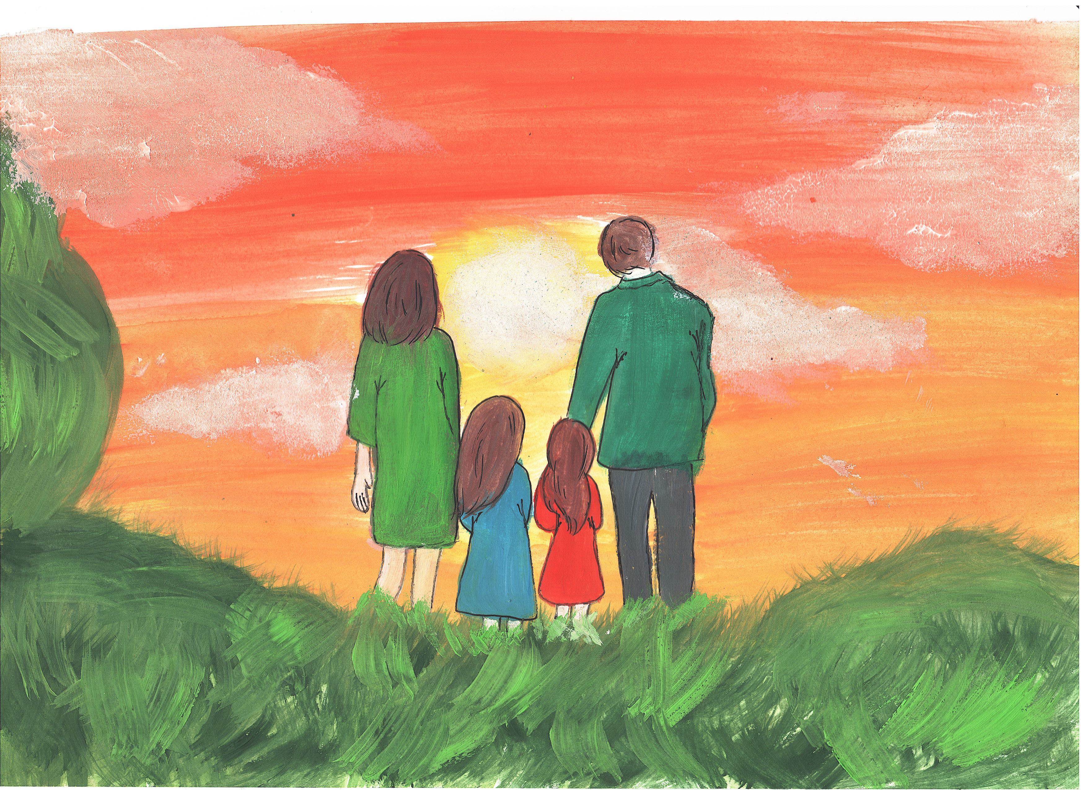 Семья - основа мира. Панченко Кира